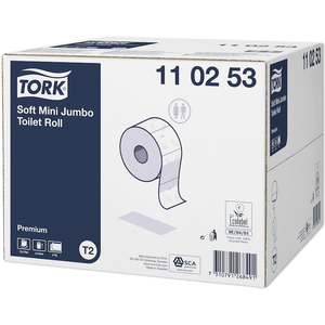 Tork Soft Mini Jumbo toalettpapír, Premium